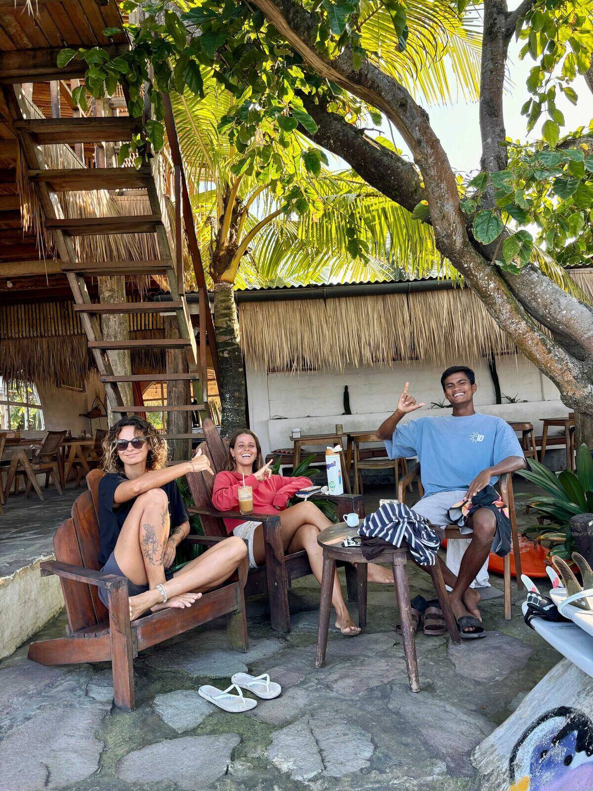 Lunch at a local warung