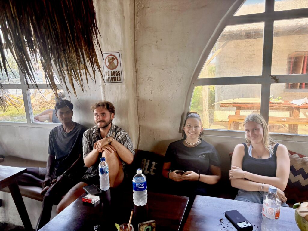 Crew moment after a session