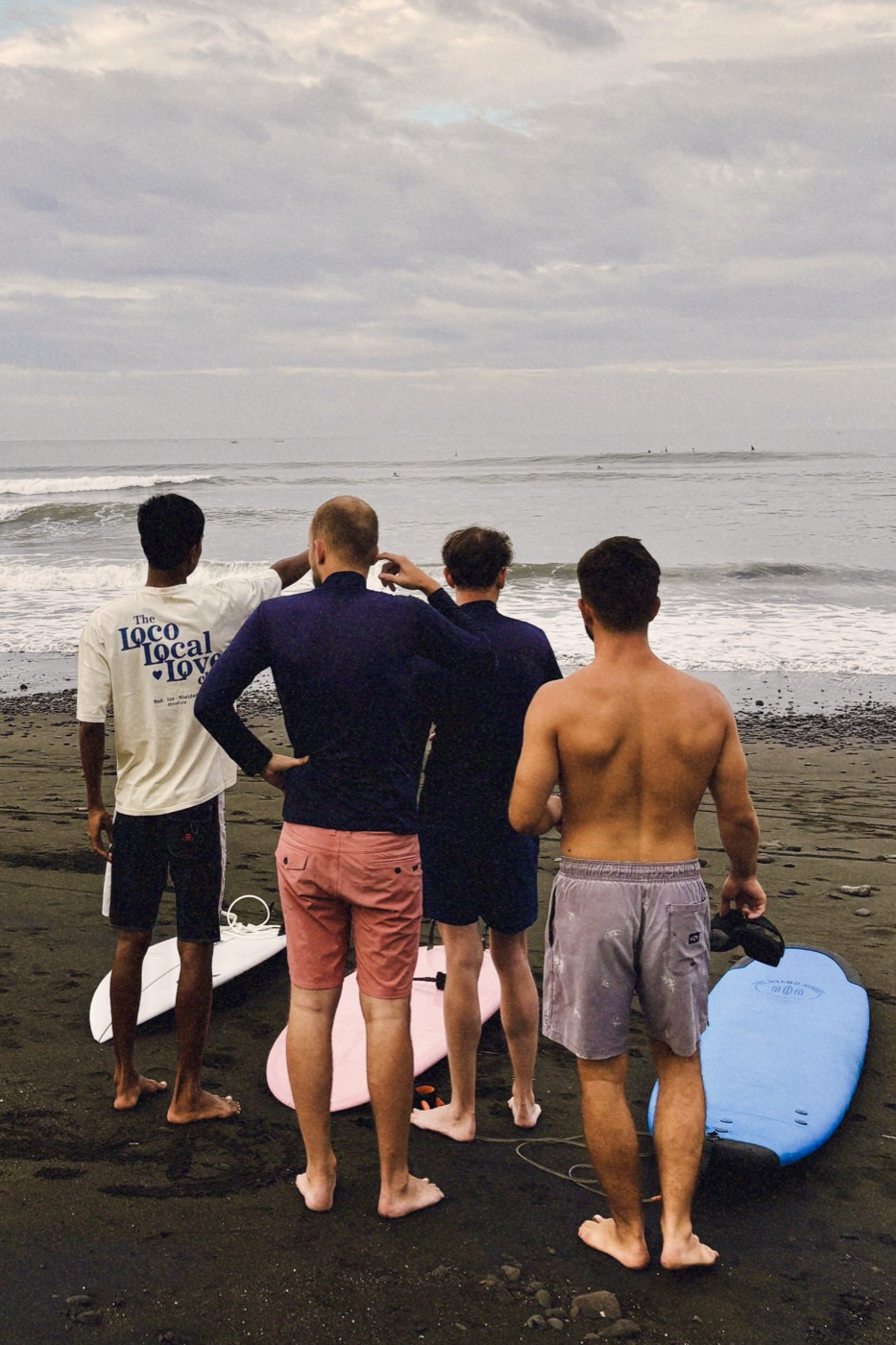 Theory and warm-up on the beach